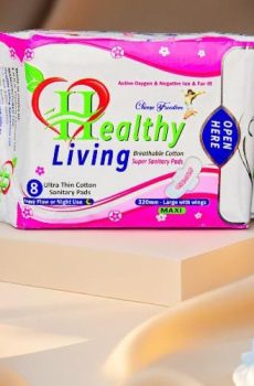 Healthy Living Sanitary pads 🌸💜/ #heavy flow